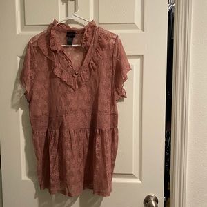 Torrid Mauve Blouse